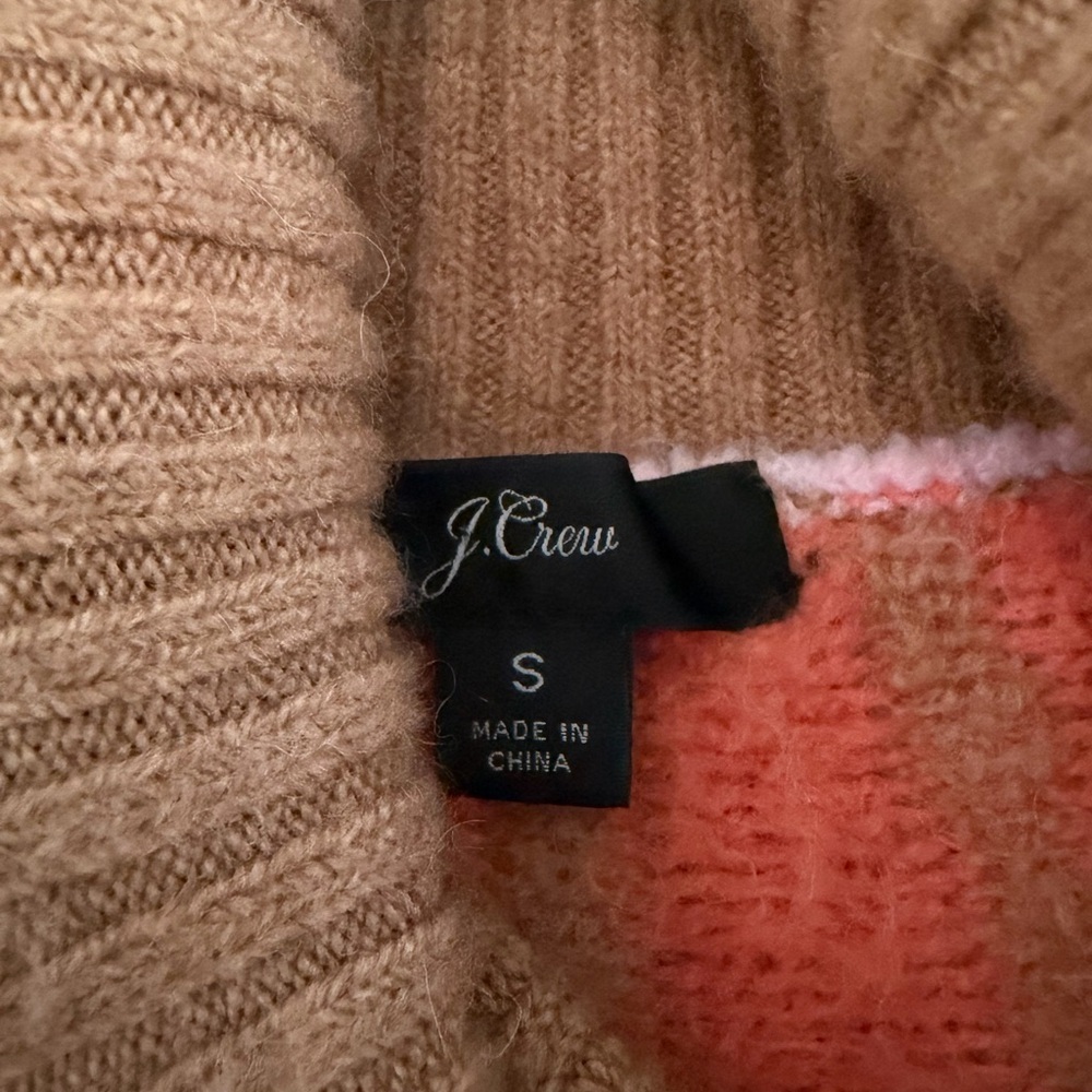 J.Crew Fair Isle Turtleneck Sweater
Size XS | Excellent Condition - Picture 4 of 5